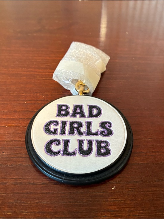 Coach Accessories - Coach x Disney Bad Girls Club Leather Charm Keychain NWT